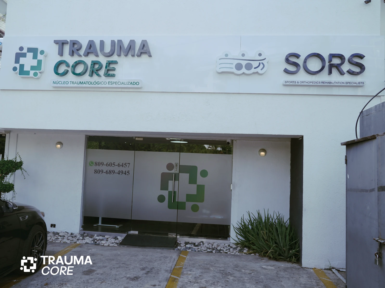 Consultorio médico principal de TraumaCore